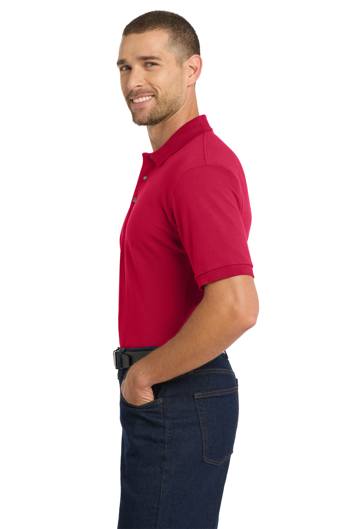 Port Authority Heavyweight Cotton Pique Polo. K420 12