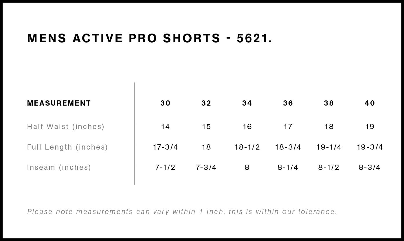 Active Pro Shorts 18" | 5621 11