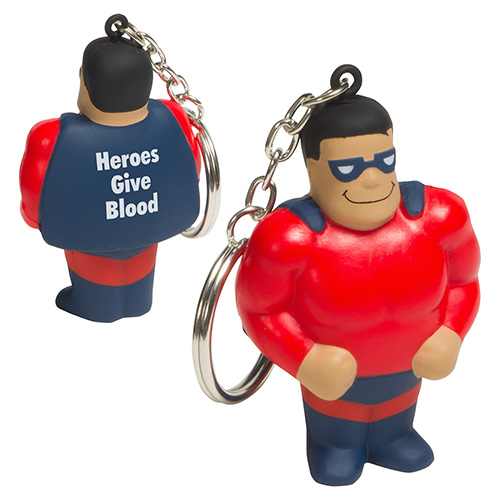 Super Hero Stress Reliever Key Chain 3