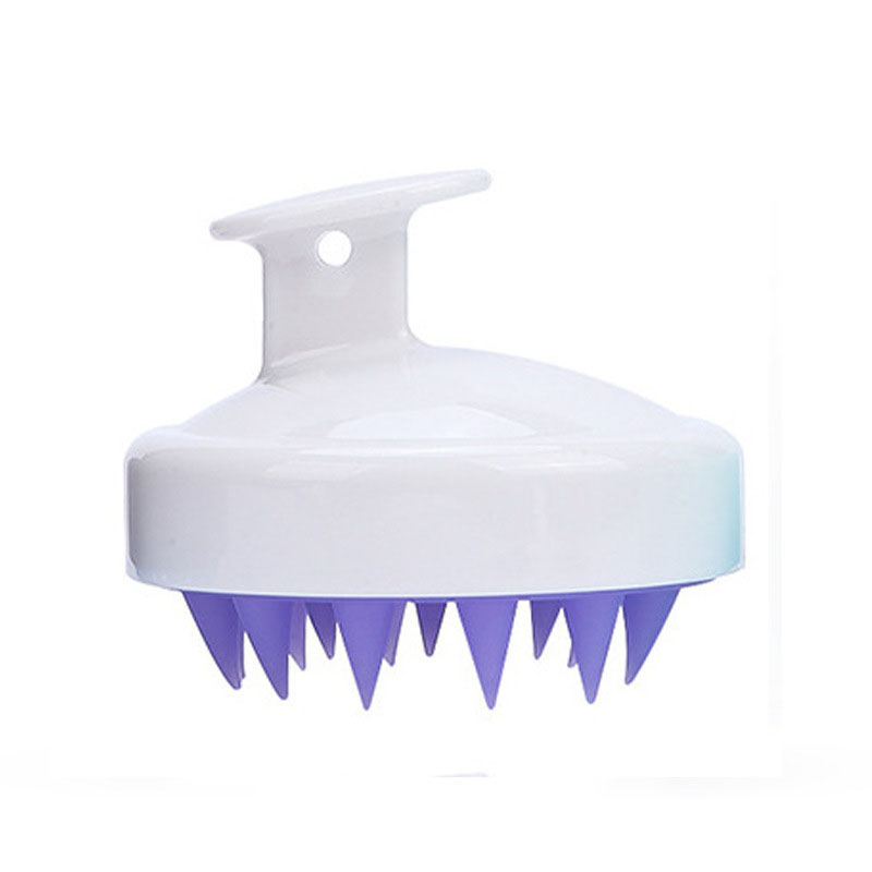 Hair Shampoo Brush w/ Soft Silicone Scalp Massager 5