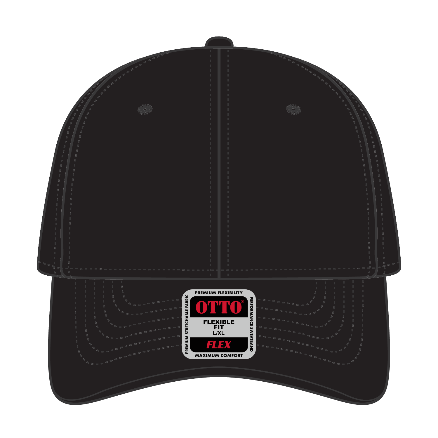 OTTO CAP® OTTO FLEX® Fitted 6 Panel Low Profile Baseball Cap 97