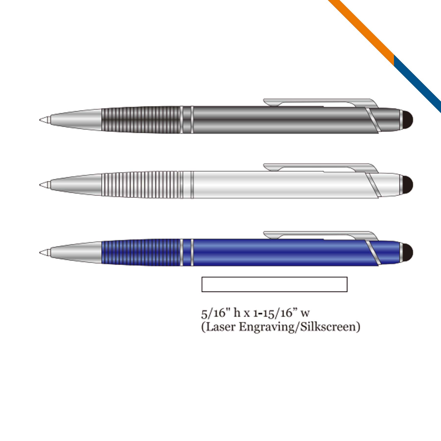 Isett 2in1 Stylus Pen 2