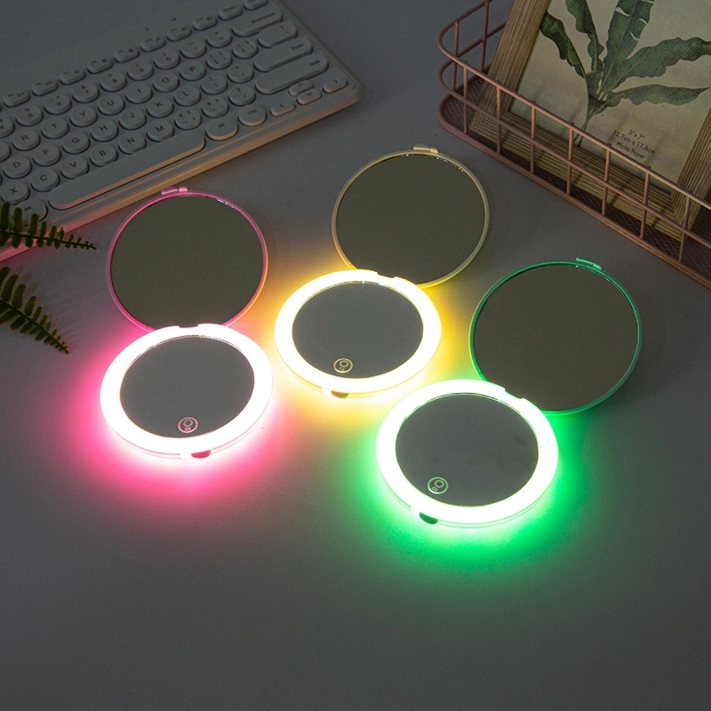 Mini Led Makeup Mirror 2X Magnify 3