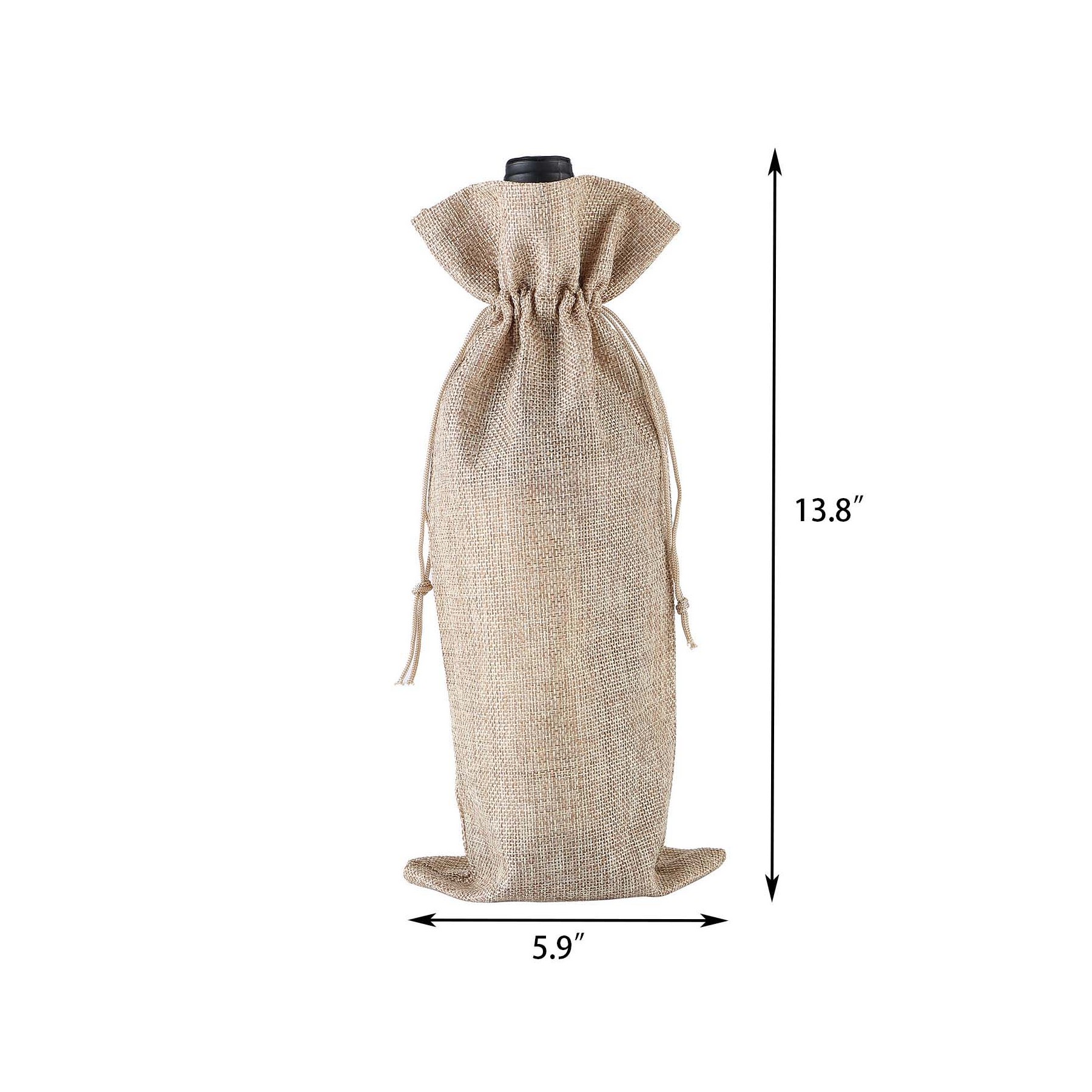 Wine Bottle Drawstring Gift Bag 5