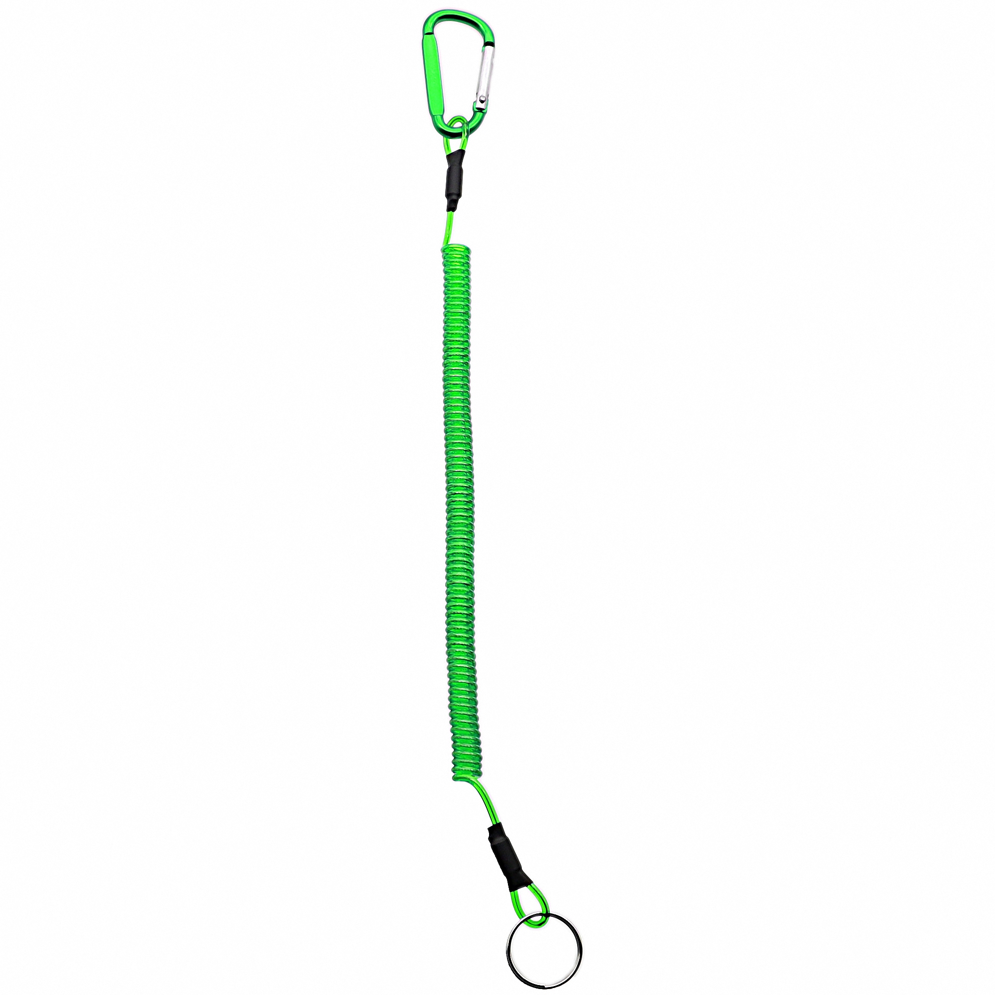 Bungee Spring Keychain with Carabiner Clip 5