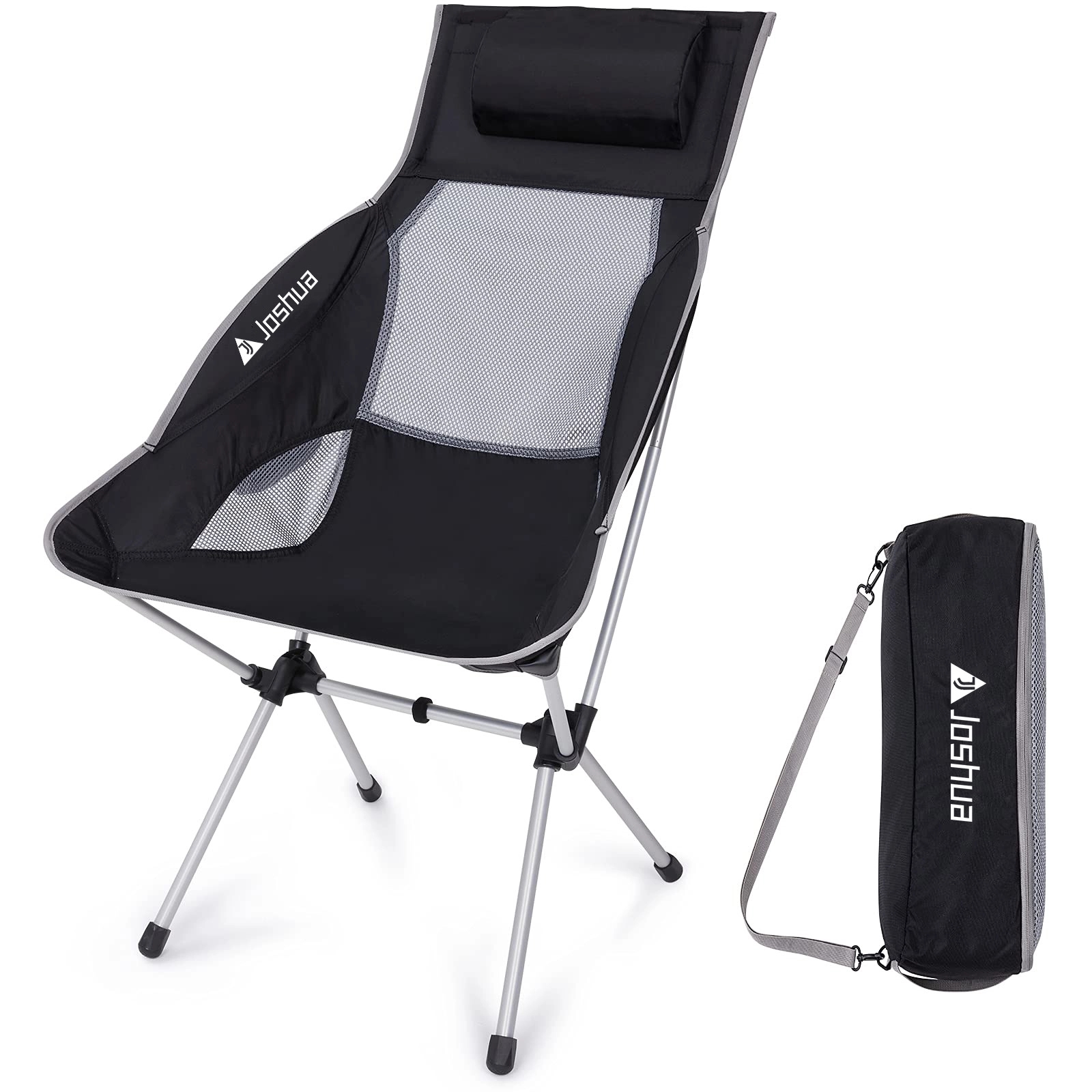 Portable Camping High Back Moon Chair 2