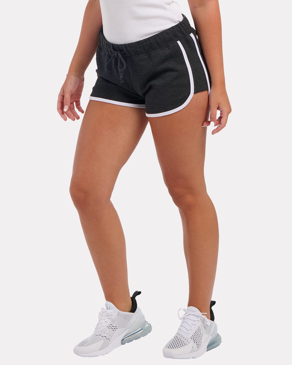 Women's French Terry Shorts - BW6402 32