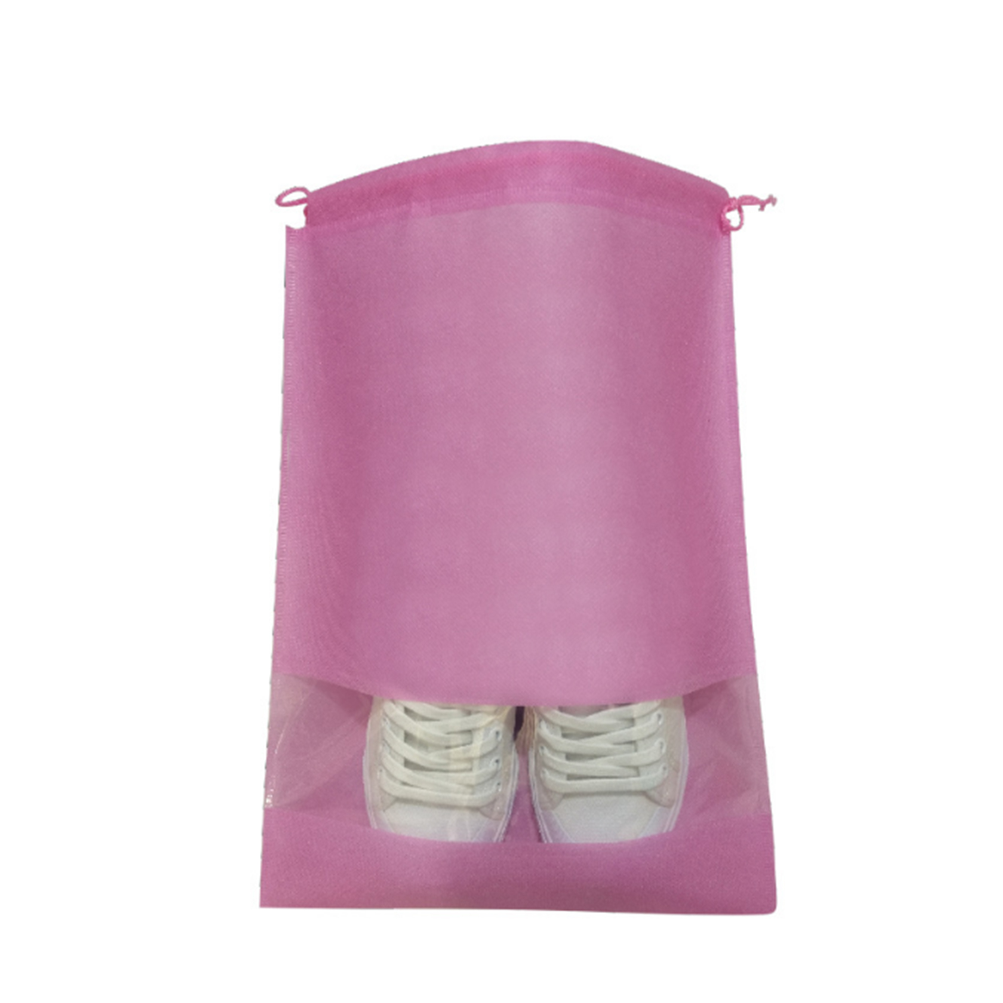 Durable Portable Drawstring Non Woven Shoe Bag 5
