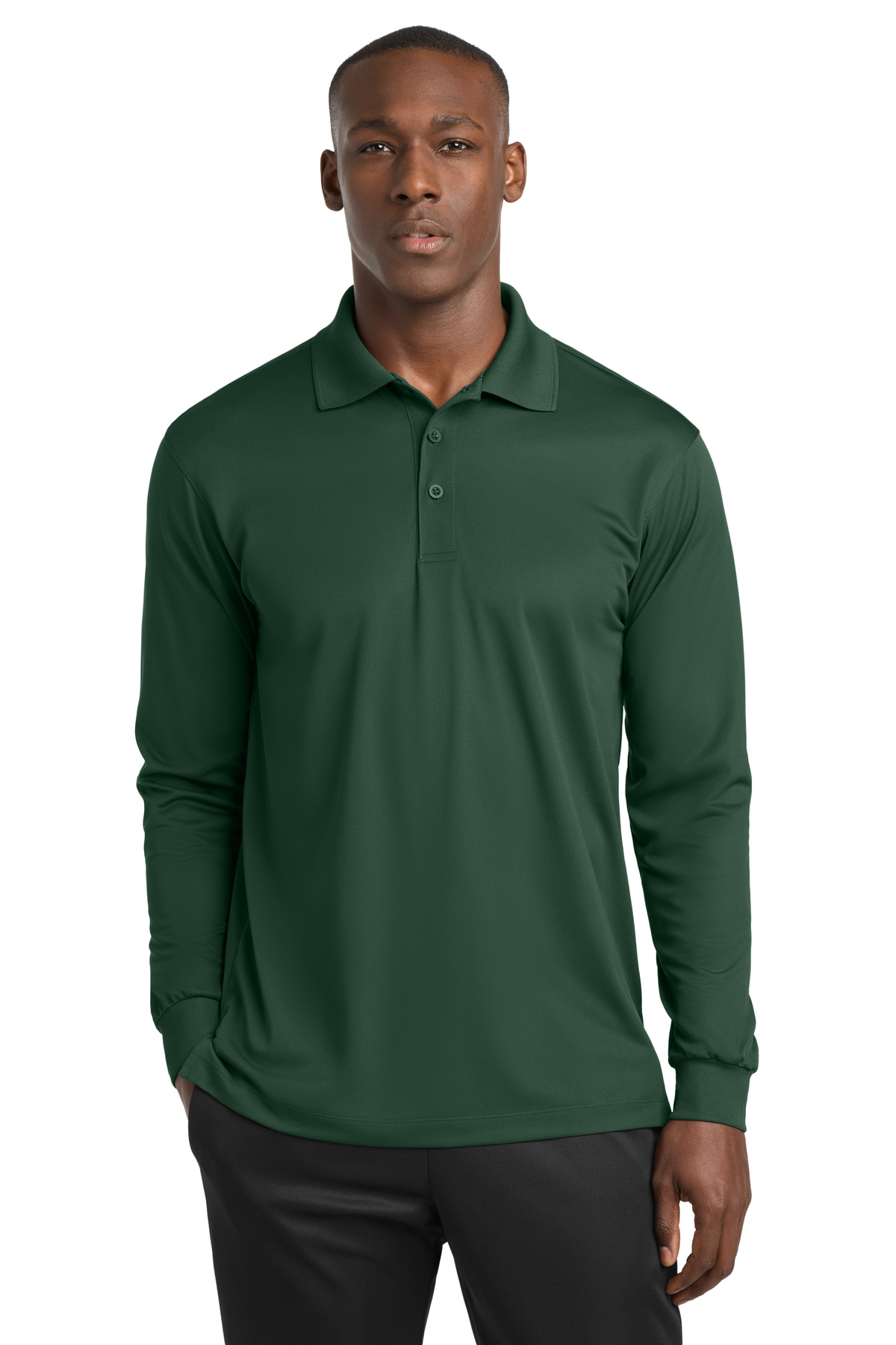 Sport-Tek Long Sleeve Micropique Sport-Wick Polo. ST657 20