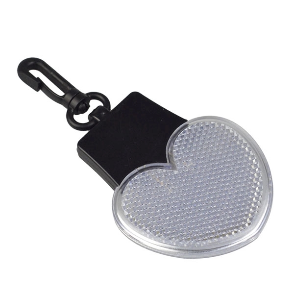 Heart Shaped Flashing Reflector Light 5