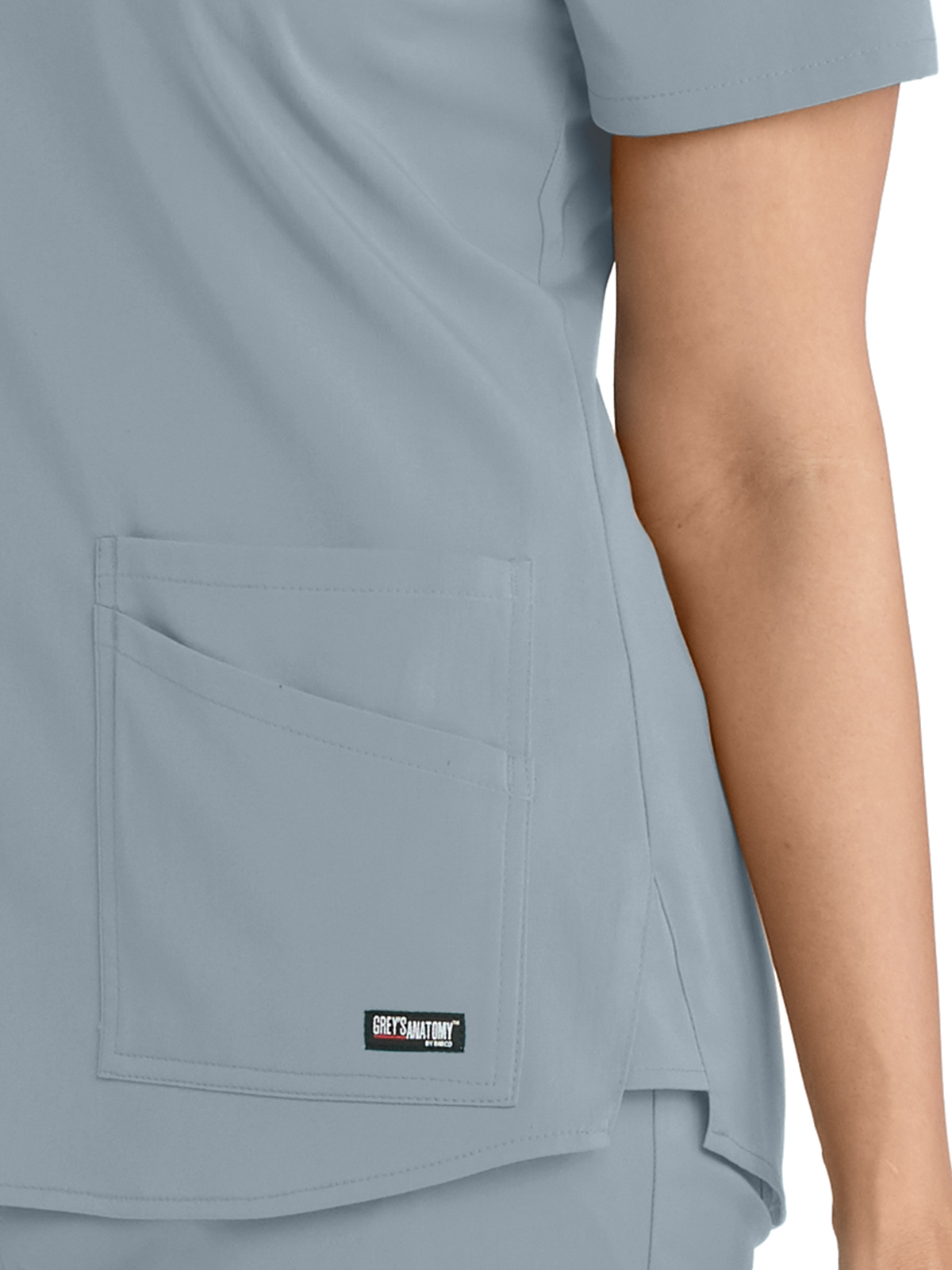 Grey's Anatomy Spandex Stretch - Women's Four-Pocket V-Neck Emma Scrub Top 65
