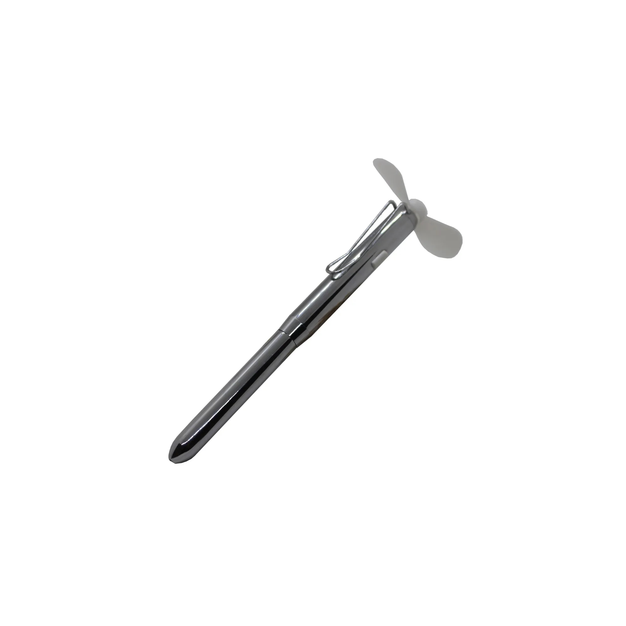 Mini Fan Electronic Metal Ballpoint Pen 5