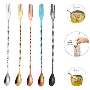 10.2 Inch Stirrer Spoon And Fork 8