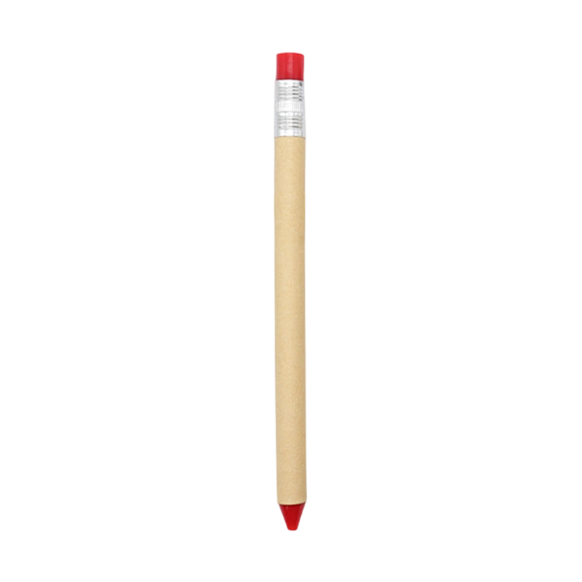 Paper Barrel Click Ballpoint Pen 6.5" Length x 0.47" Width 5