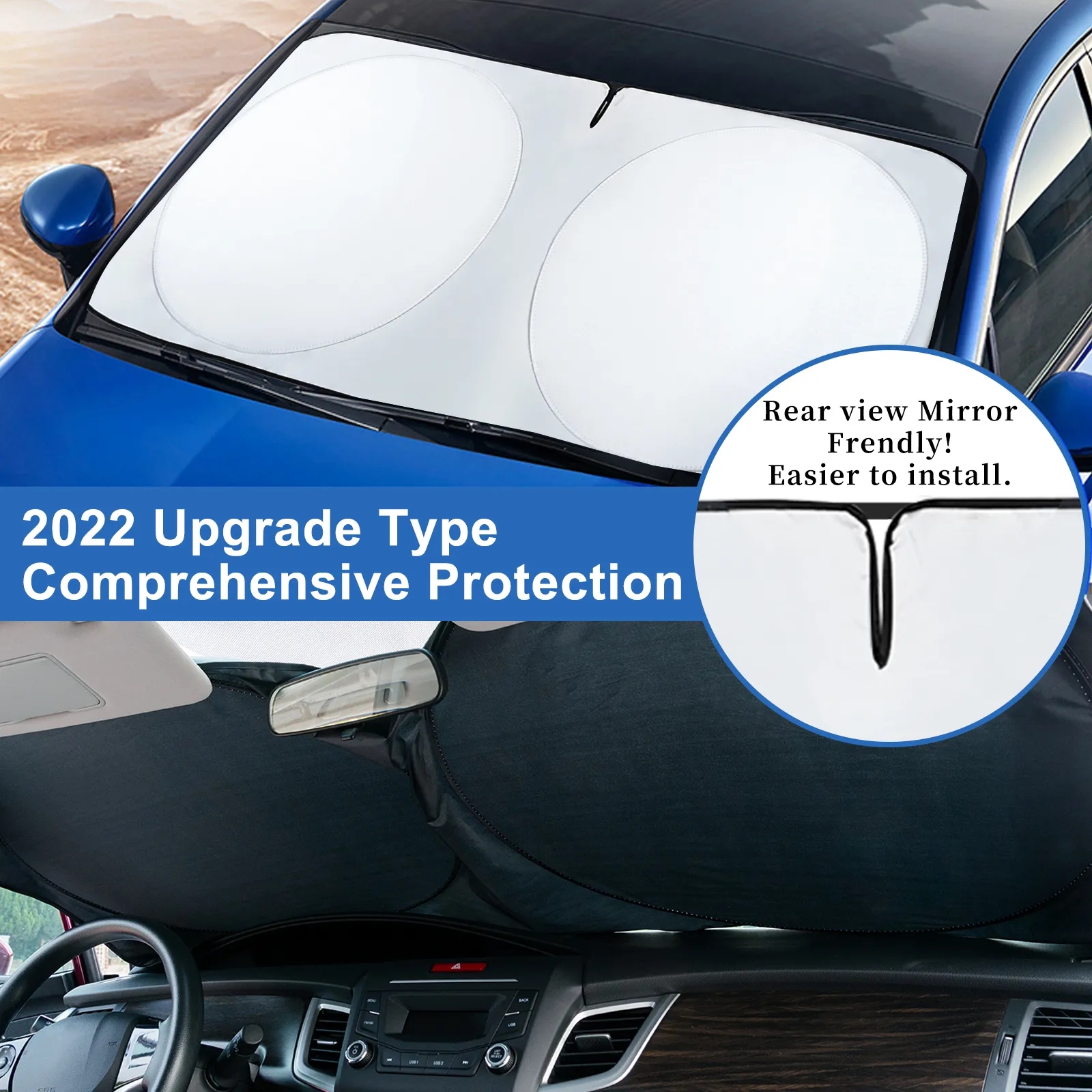 Car Windshield Sun Shade 5