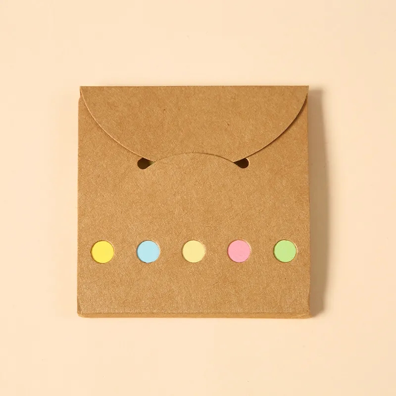 Kraft paper colorful sticky note 4