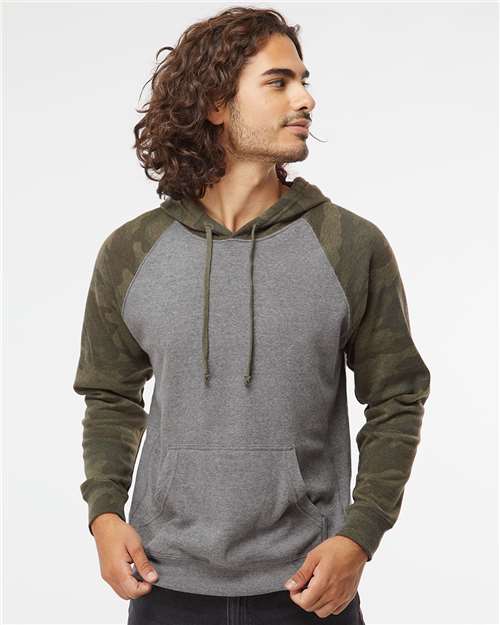 Unisex Special Blend Raglan Hooded Sweatshirt - PRM33SBP 61
