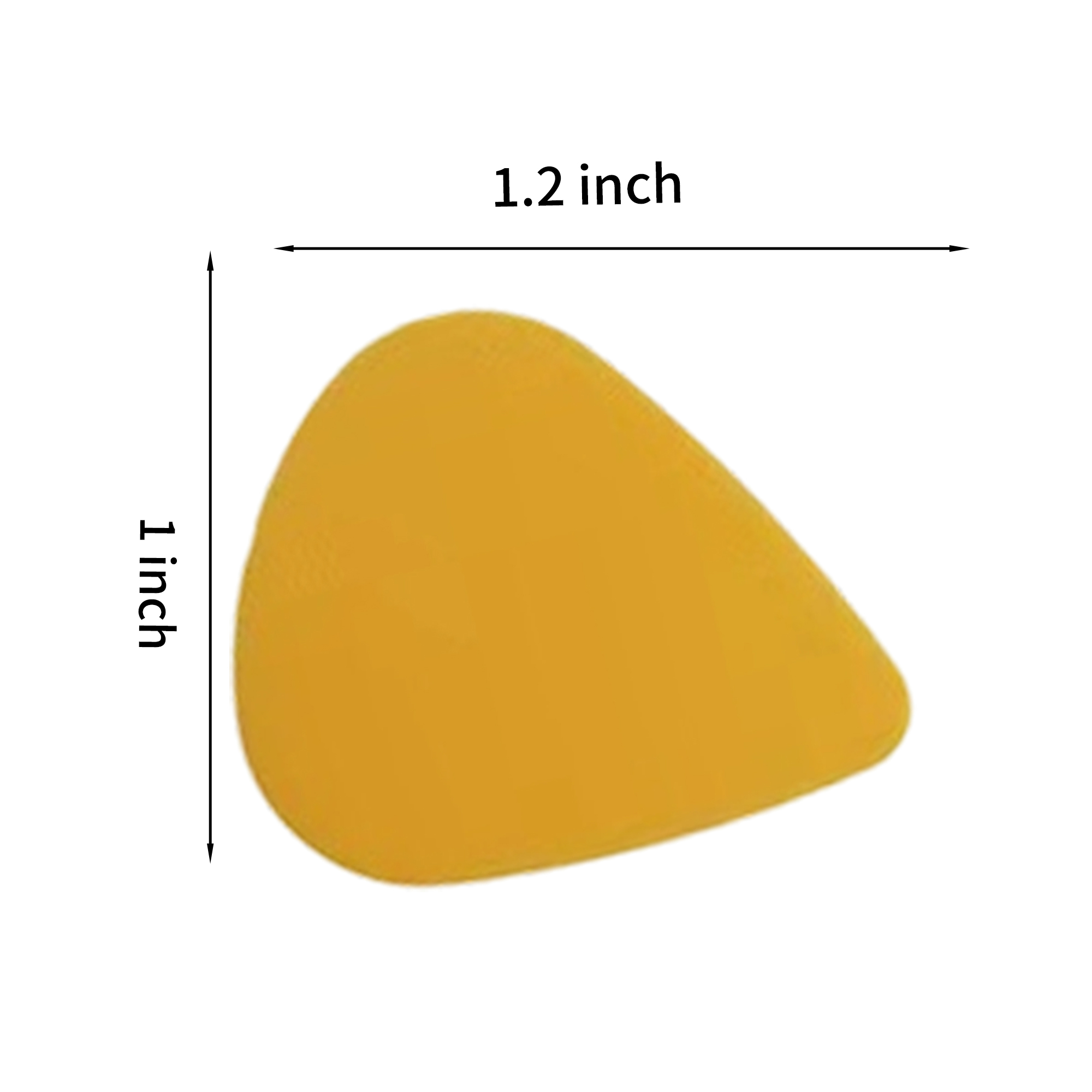 ABS Guitar Pick 0.75mm Thickness Smooth Grip 1