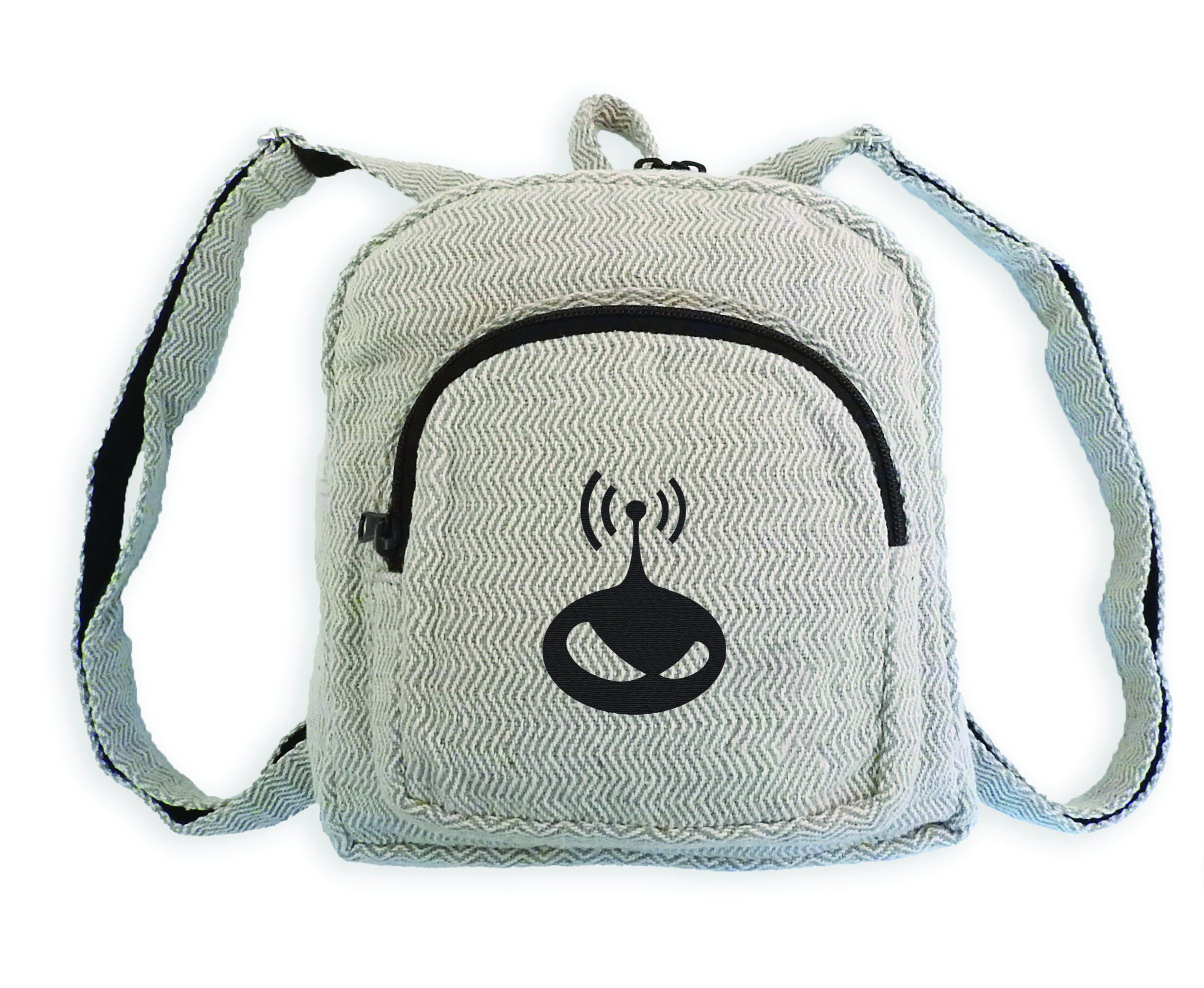 "Asha" Hemp/Cotton Mini Backpack 3