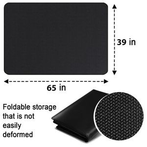 65 x 39 inch Double-Sided Fireproof Under Grill Mats 4