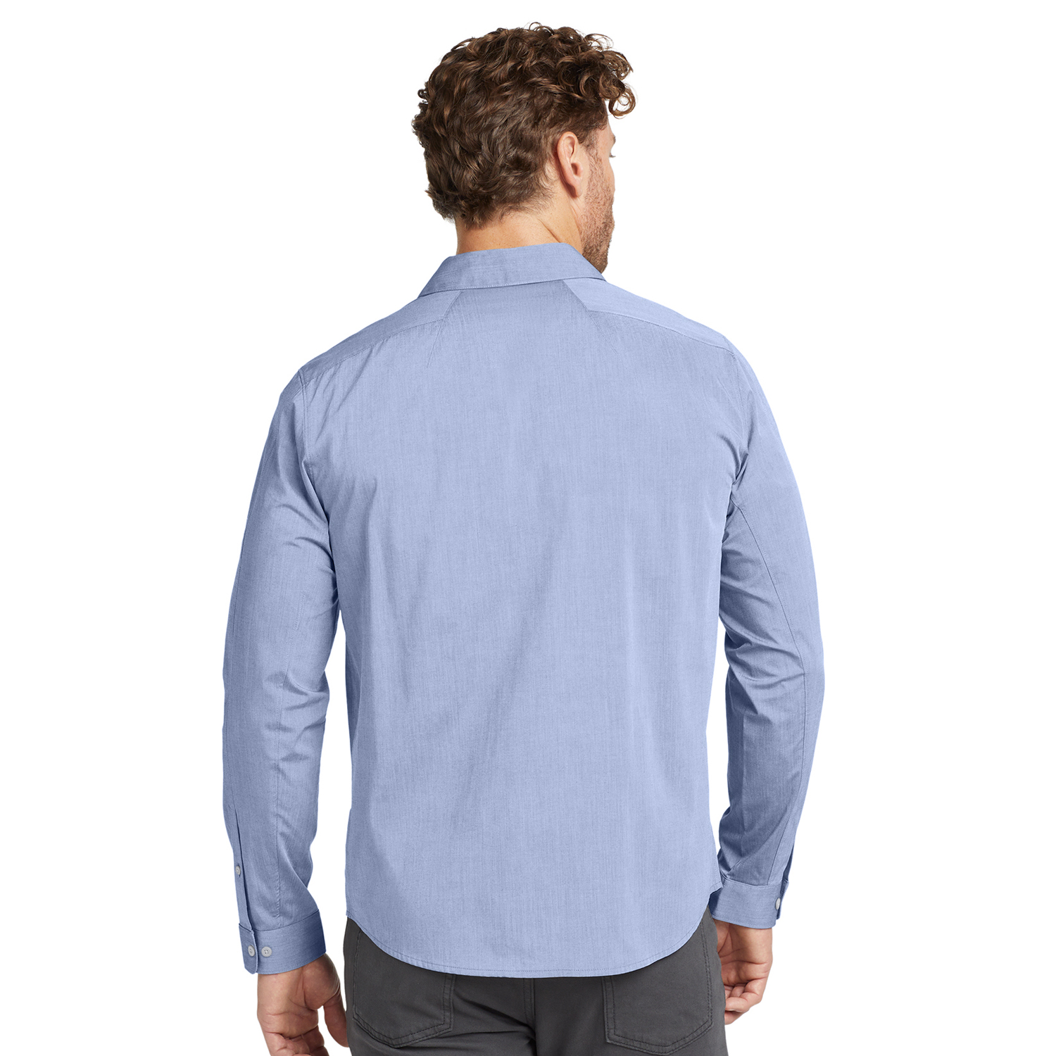 OGIO® Men's Long Sleeve Woven Shirt 3