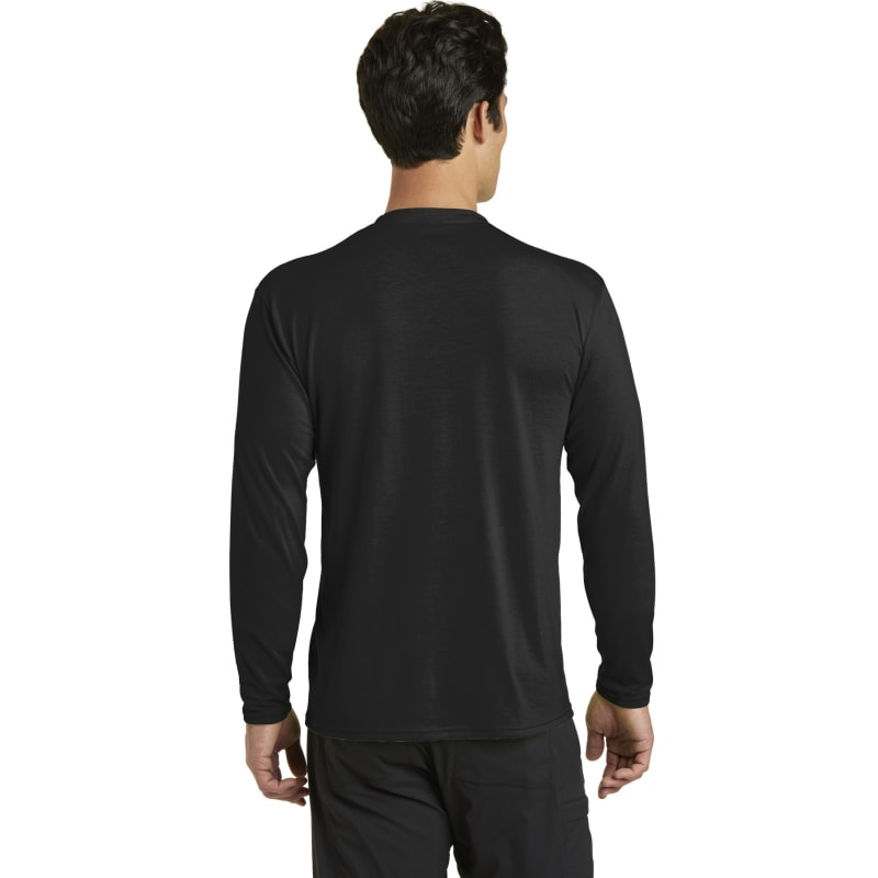 Port & Company Long Sleeve Performance Blend Tee. 71
