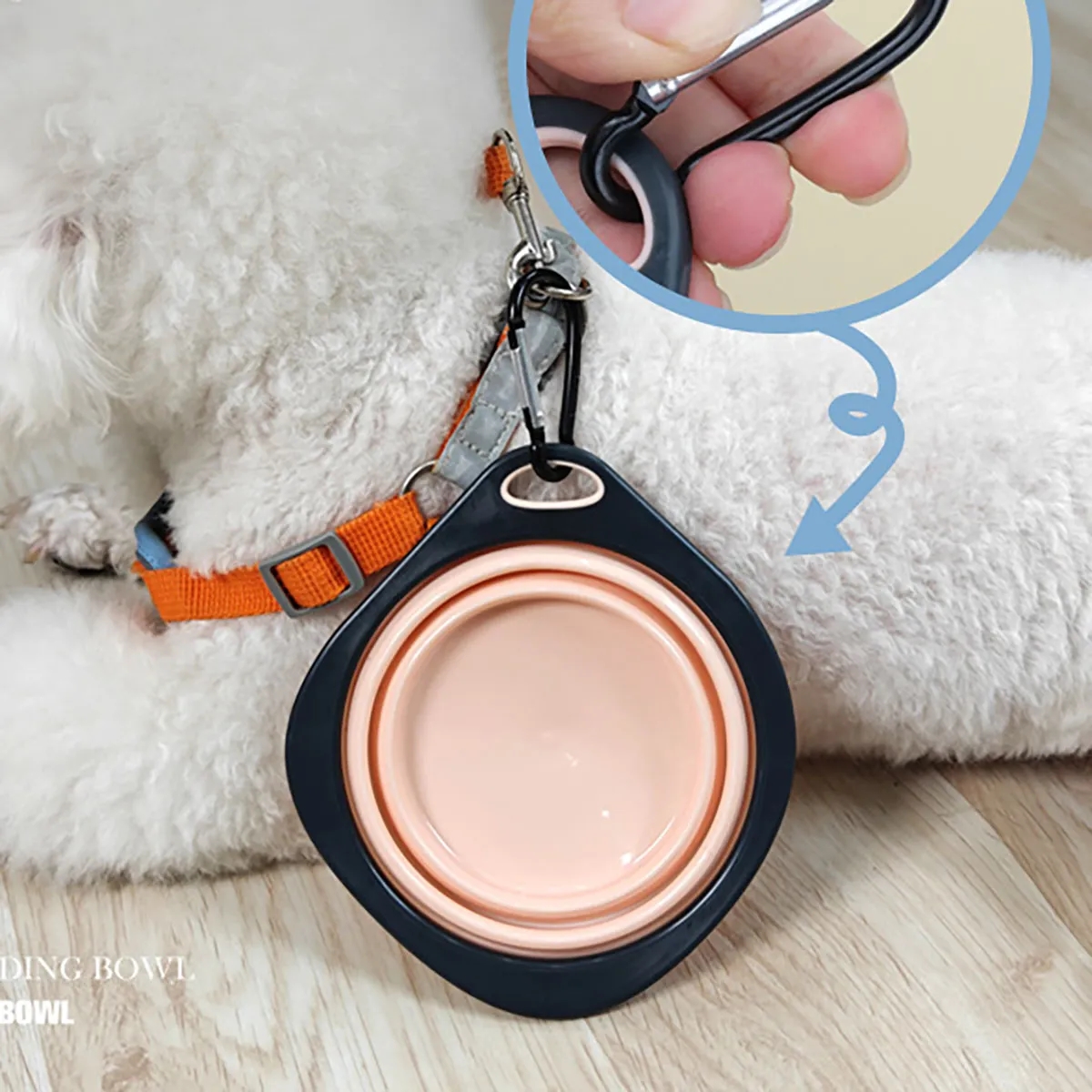 Foldable Pet Water Bowl Dog Cat Feeder 6