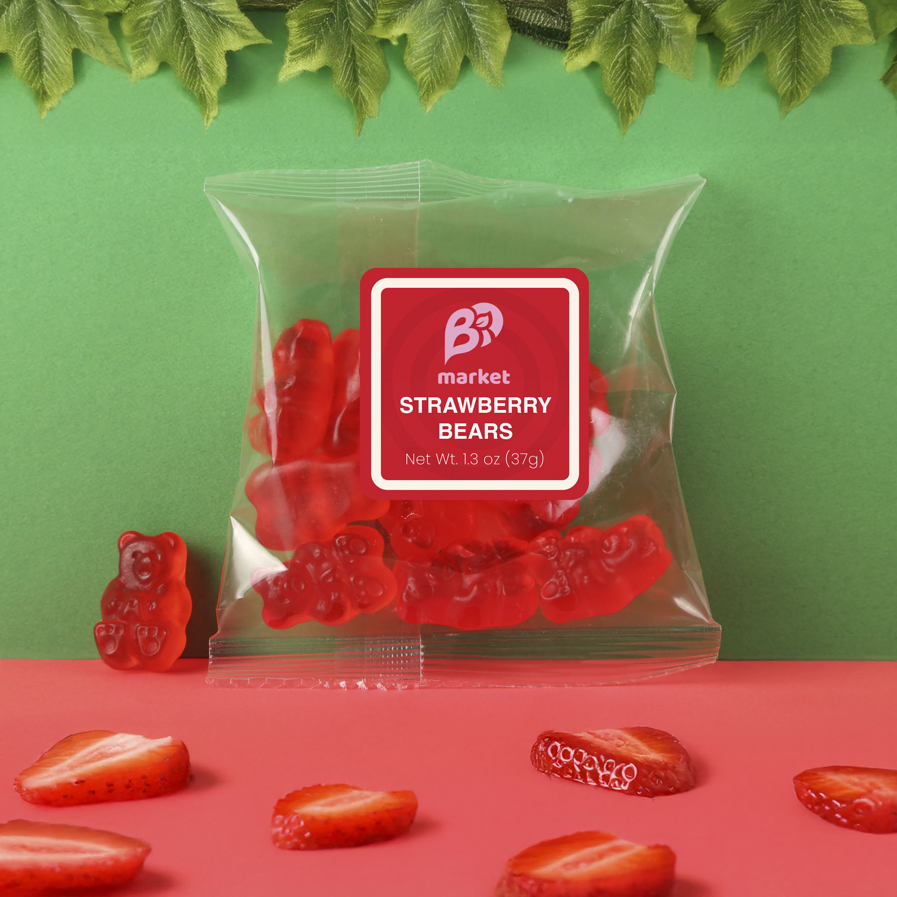 Albanese® Strawberry Gummi Bears: Taster Packet 1