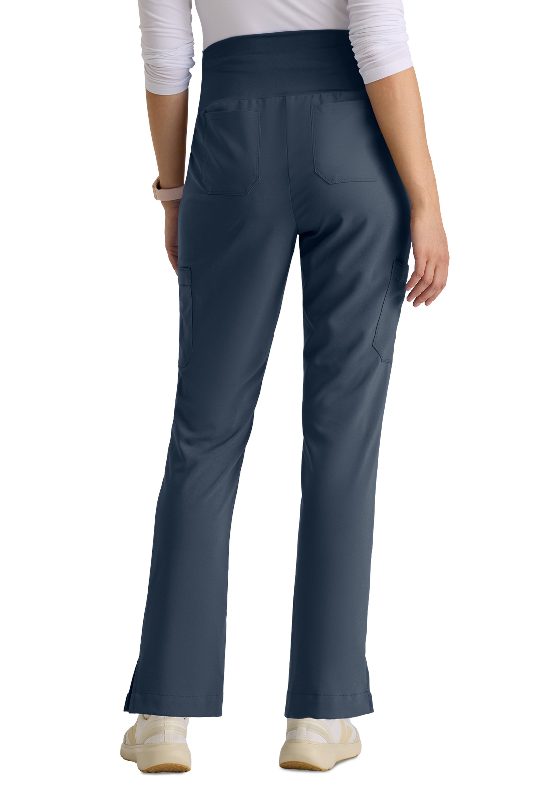 Grey's Anatomy Evolve Stretch - Women's Six-Pocket Promise Maternity Scrub Pant 3