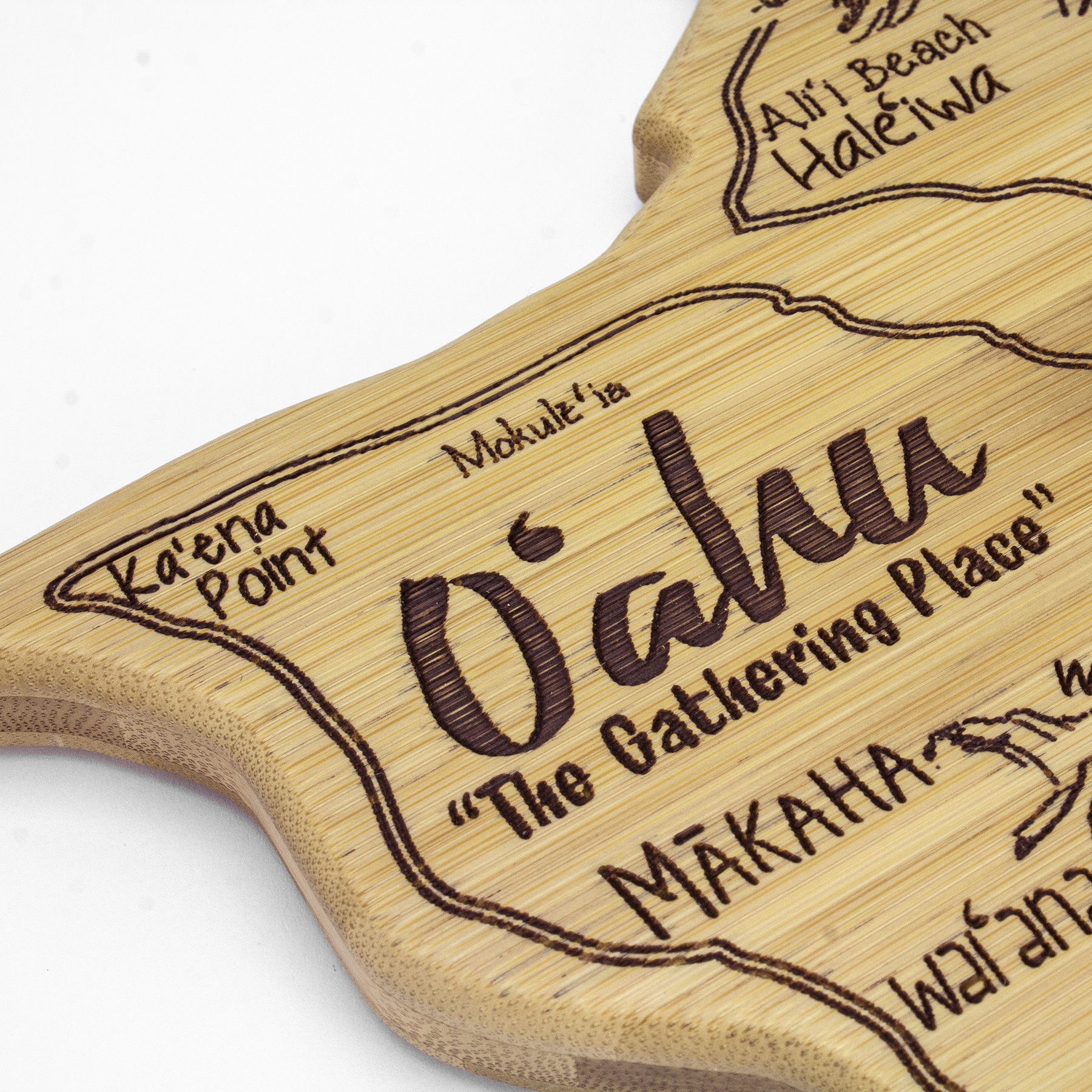 Destination Oahu Hawaii Cutting & Serving Board 4