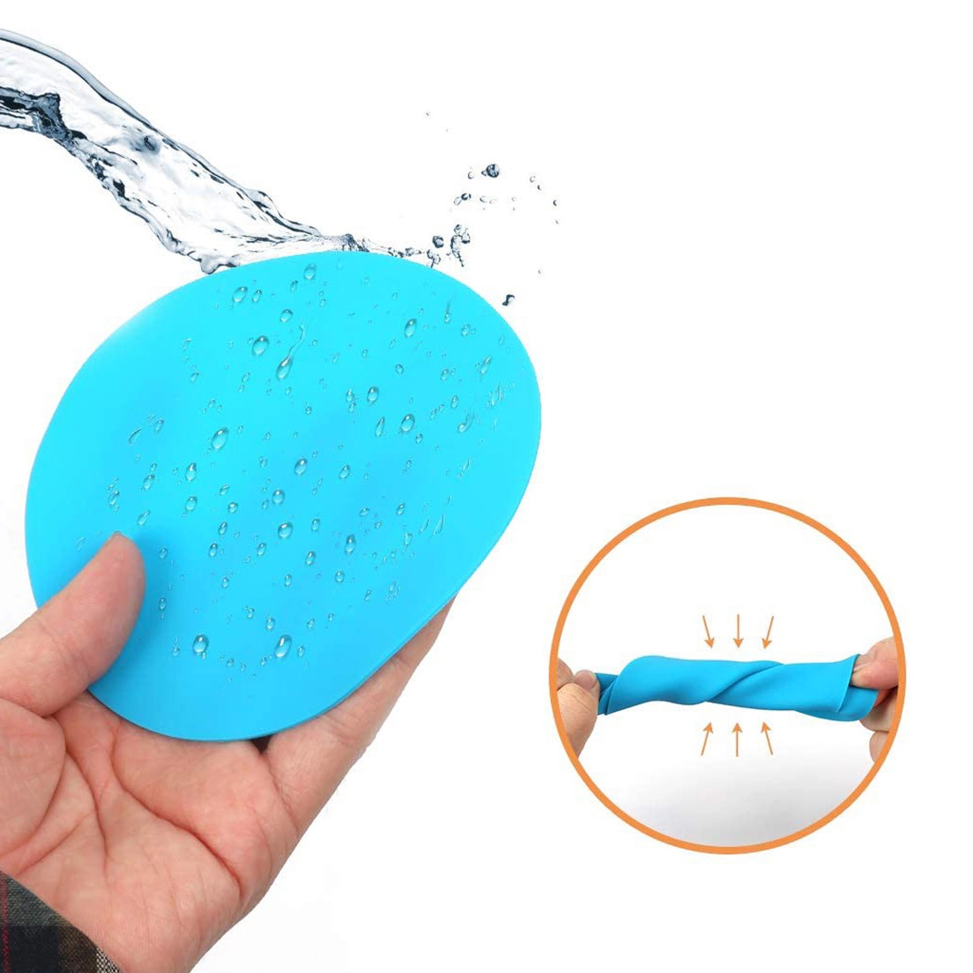 Silicone Round Kitchen Coaster Jar Opener 7