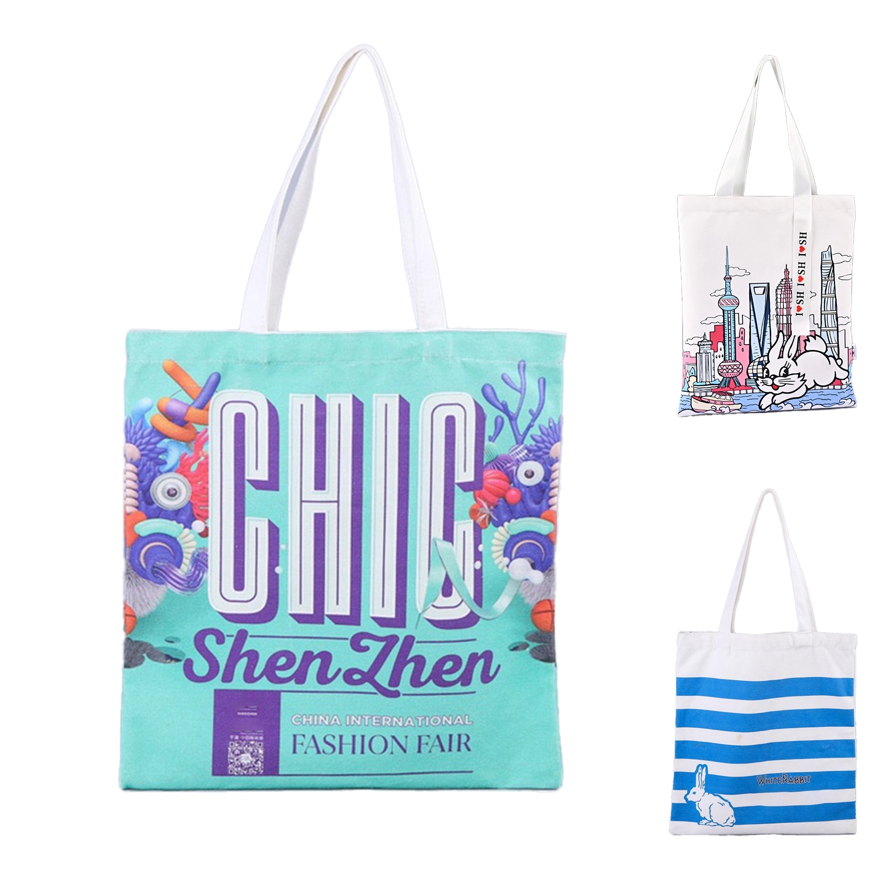 Full Color Sublimated Canvas Tote 3