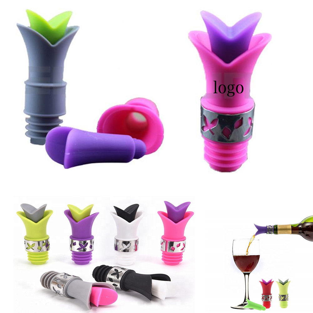 Silicone Bottle Stopper /Pourer 2