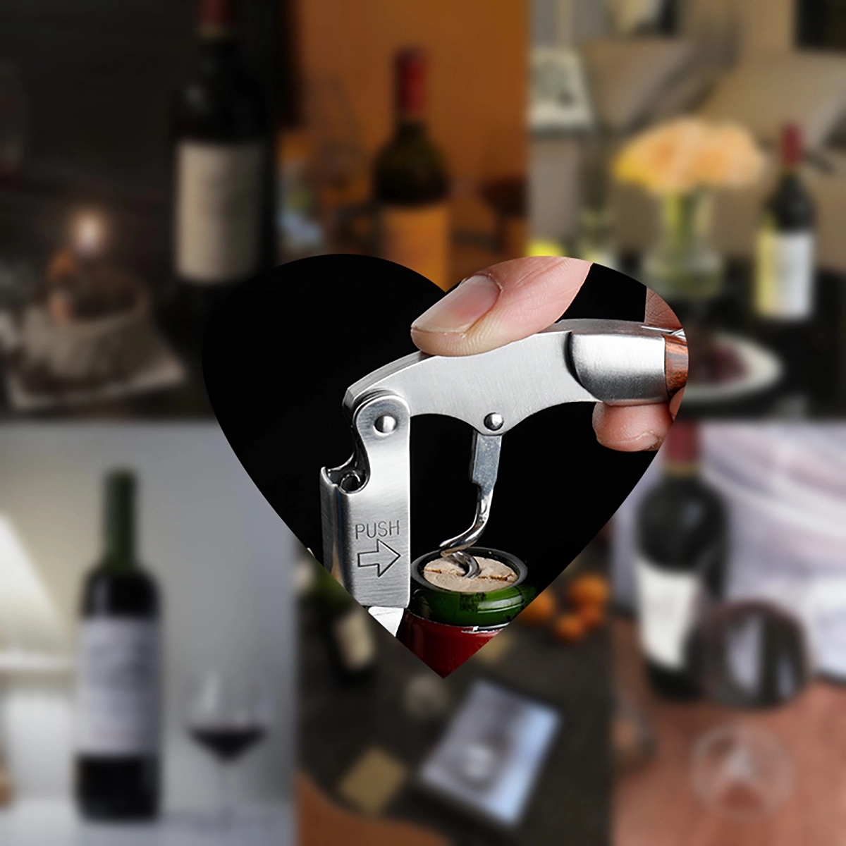 Stainless Steel Professional Waiters Corkscrew 3
