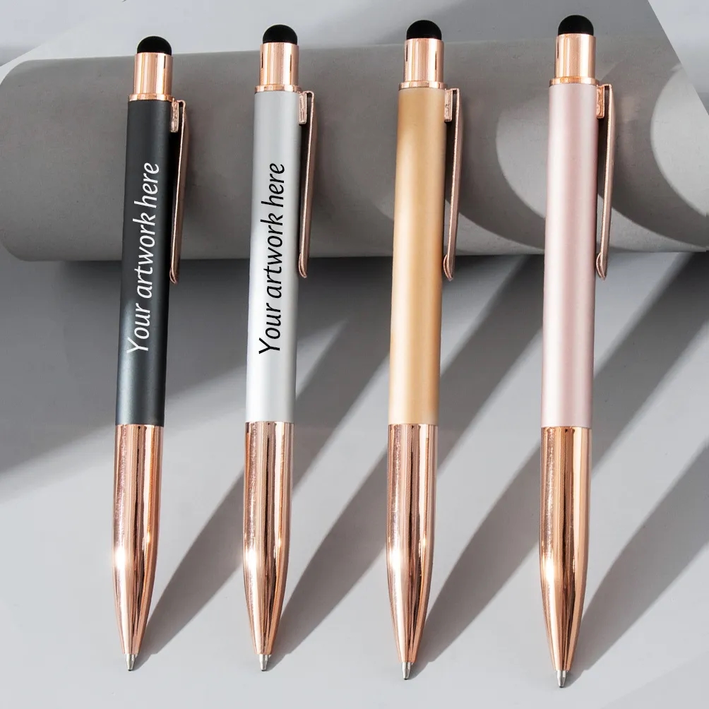 Baltic Softy Rose Gold Pen With Stylus 2