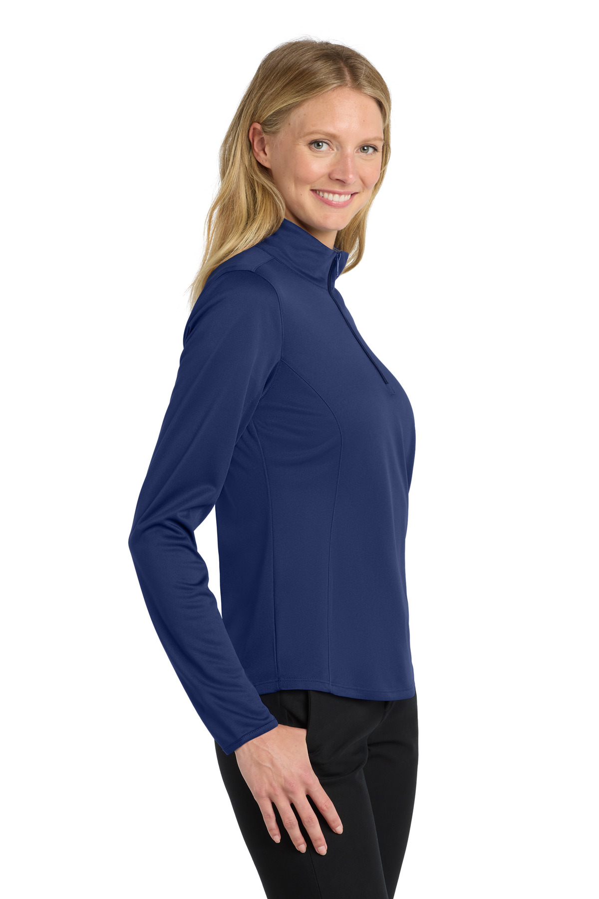 Port Authority Women's Silk Touch Performance 1/4-Zip LK584 1