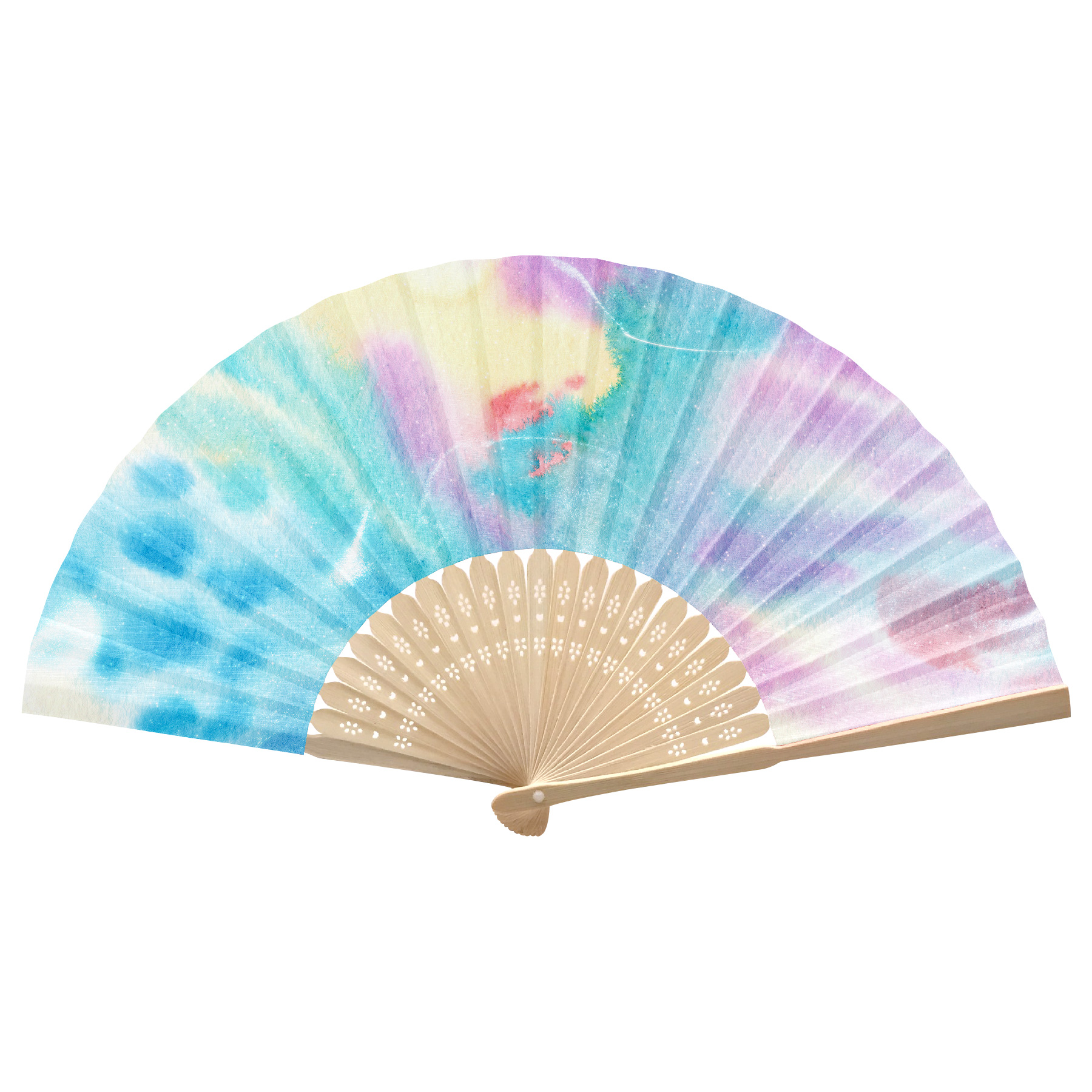Foldable Bamboo Fan 4