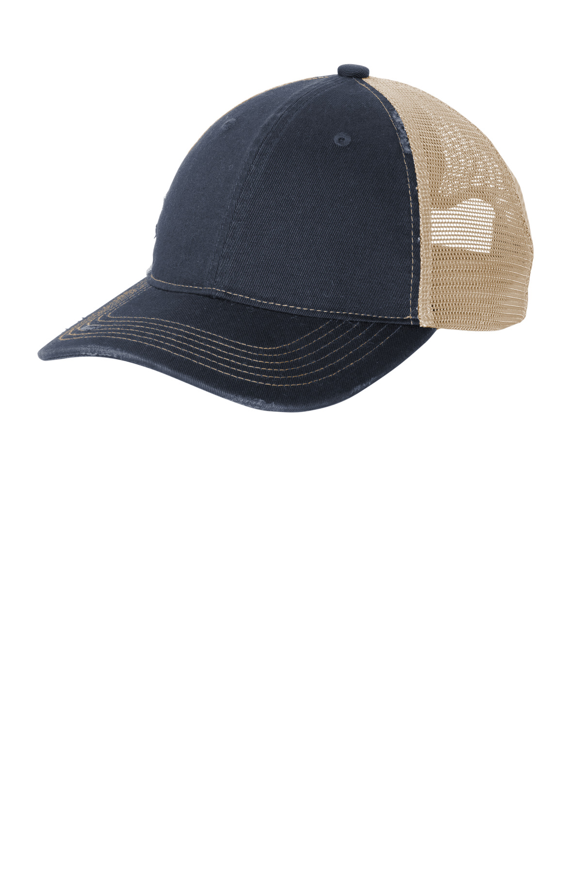 Port Authority Distressed Mesh Back Cap C600 9