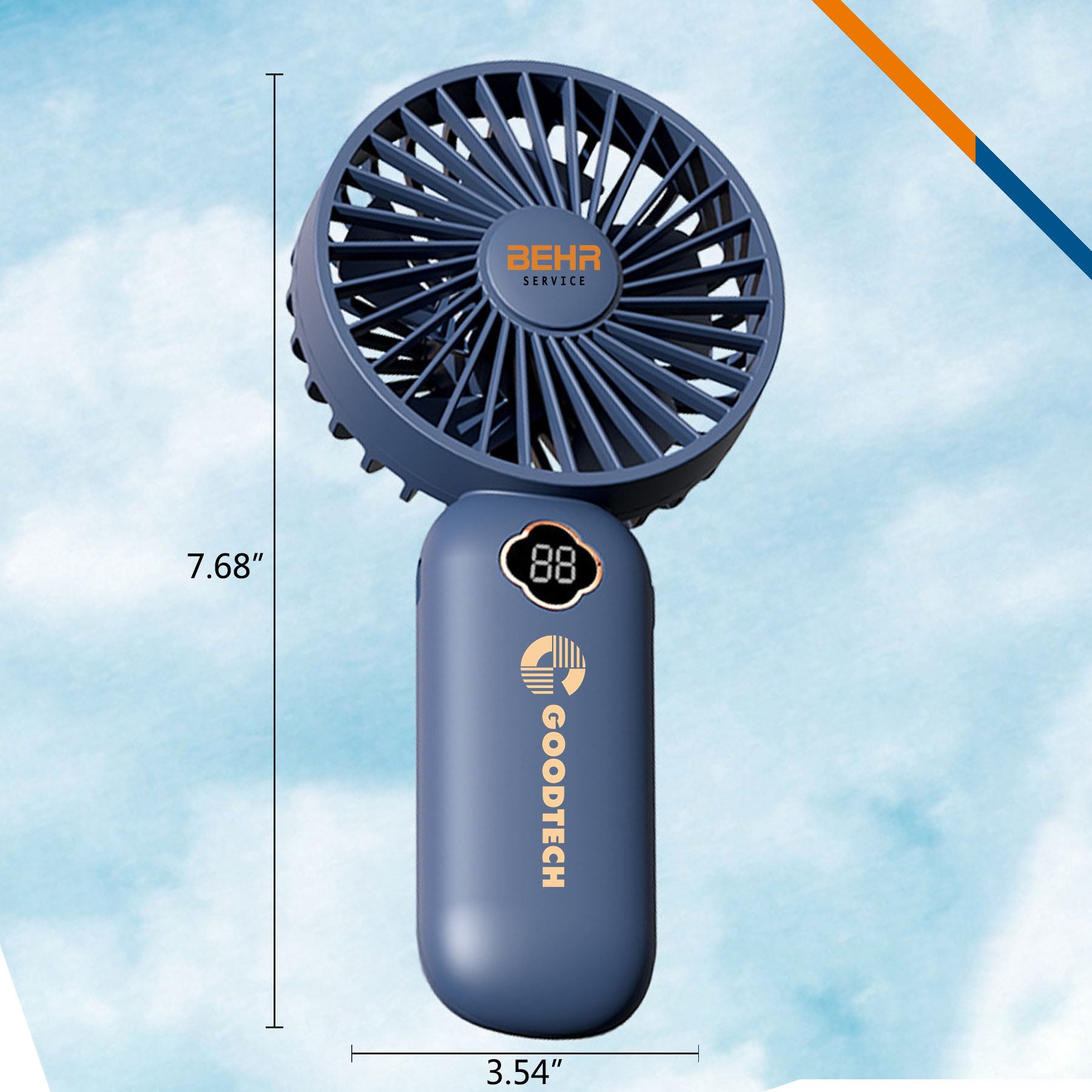 GustFlow Mini Handheld Fan 4