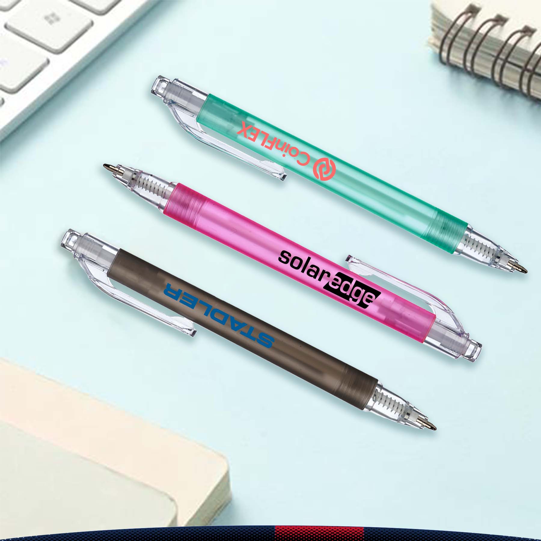 Nantas Translucent Plastic BallPoint Pen 7