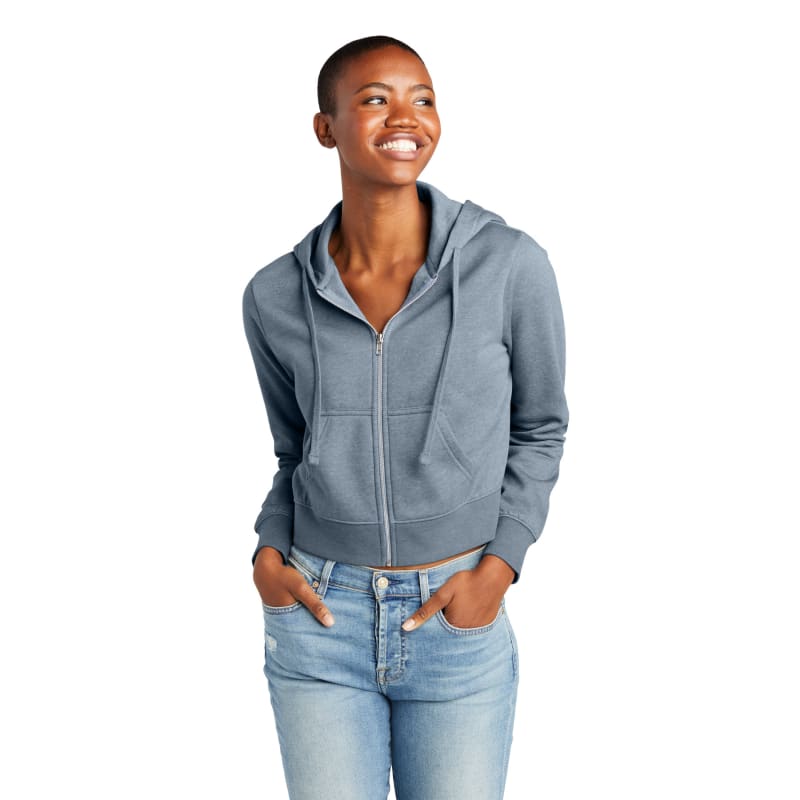 District Women's V.I.T. Fleece Full-Zip Hoodie 34