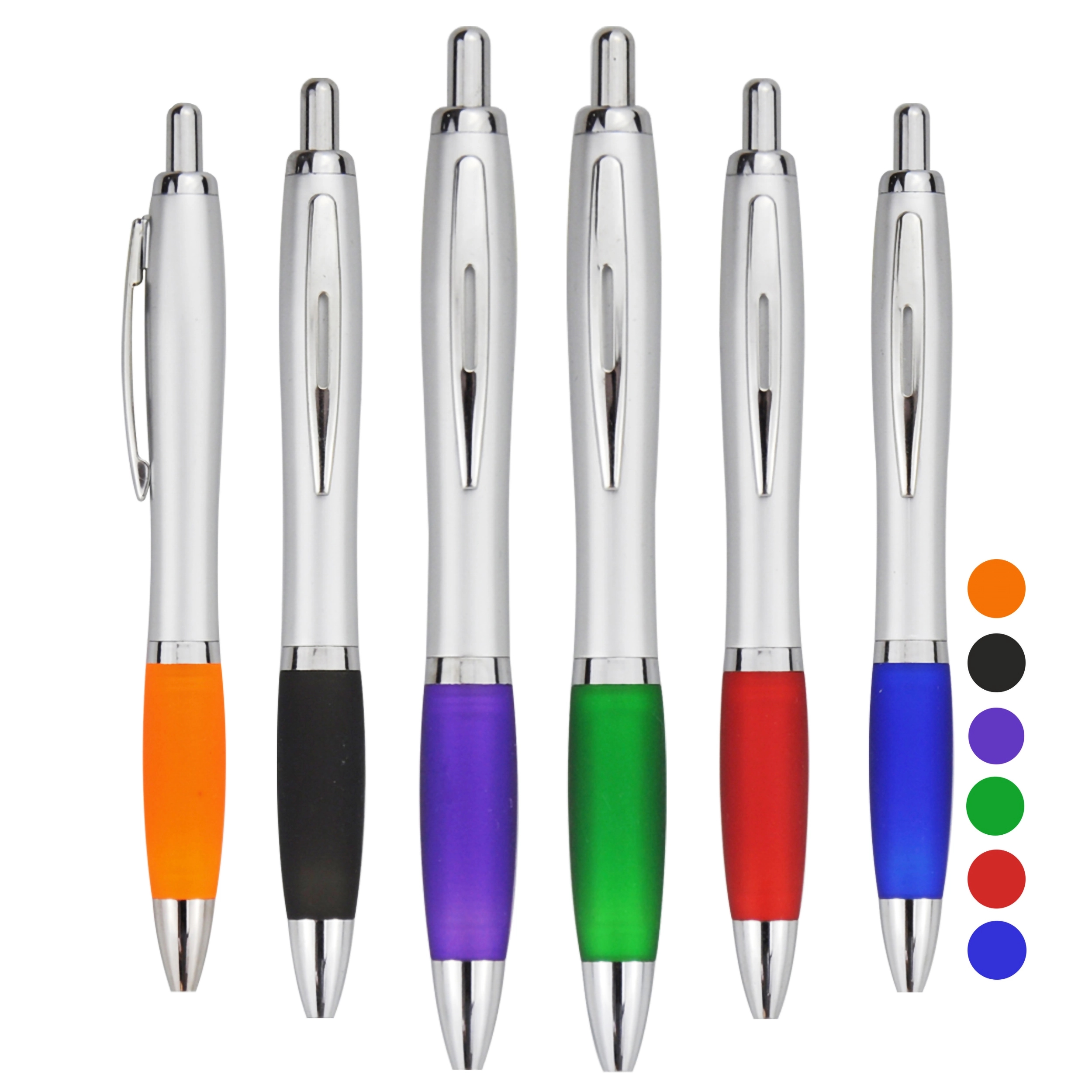 Colored Grip Ballpoint Pen 1