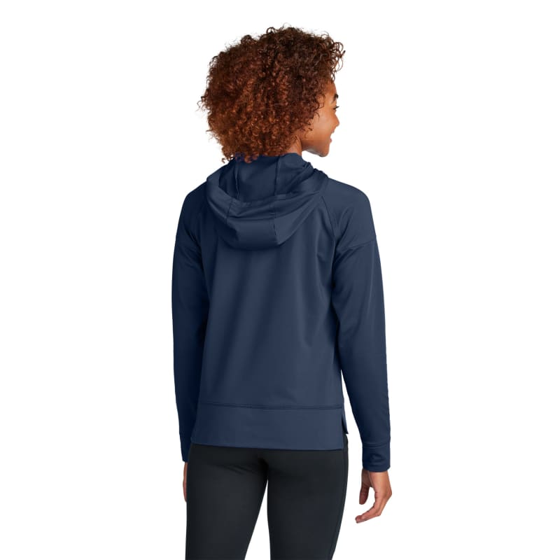Sport-Tek Women's Sport-Wick Stretch 1/2-Zip Hoodie, custom hoodie or sweatshirt with logo imprint 23