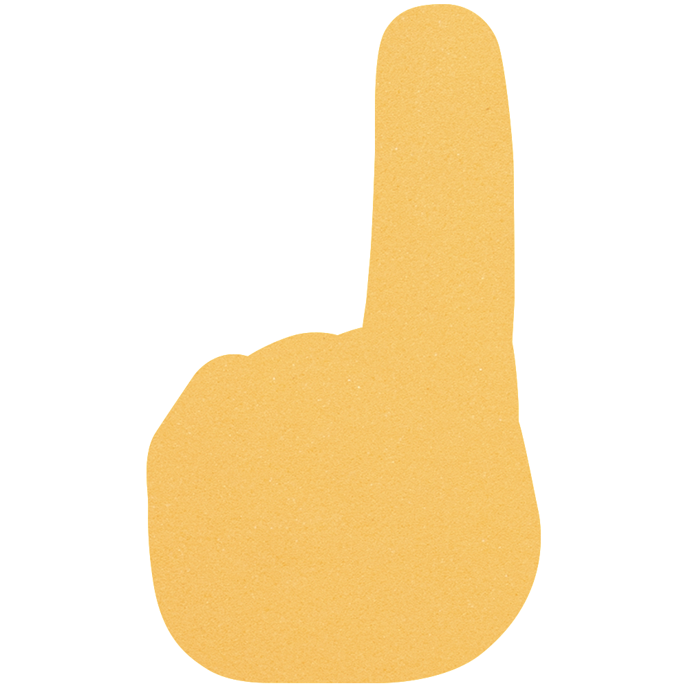 20" #1 Foam Finger 6