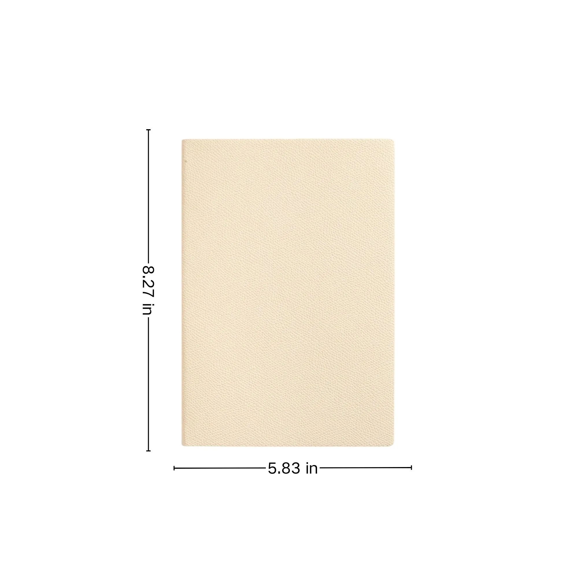 A5 Lychee Skin Soft Leather Business Notebook 2