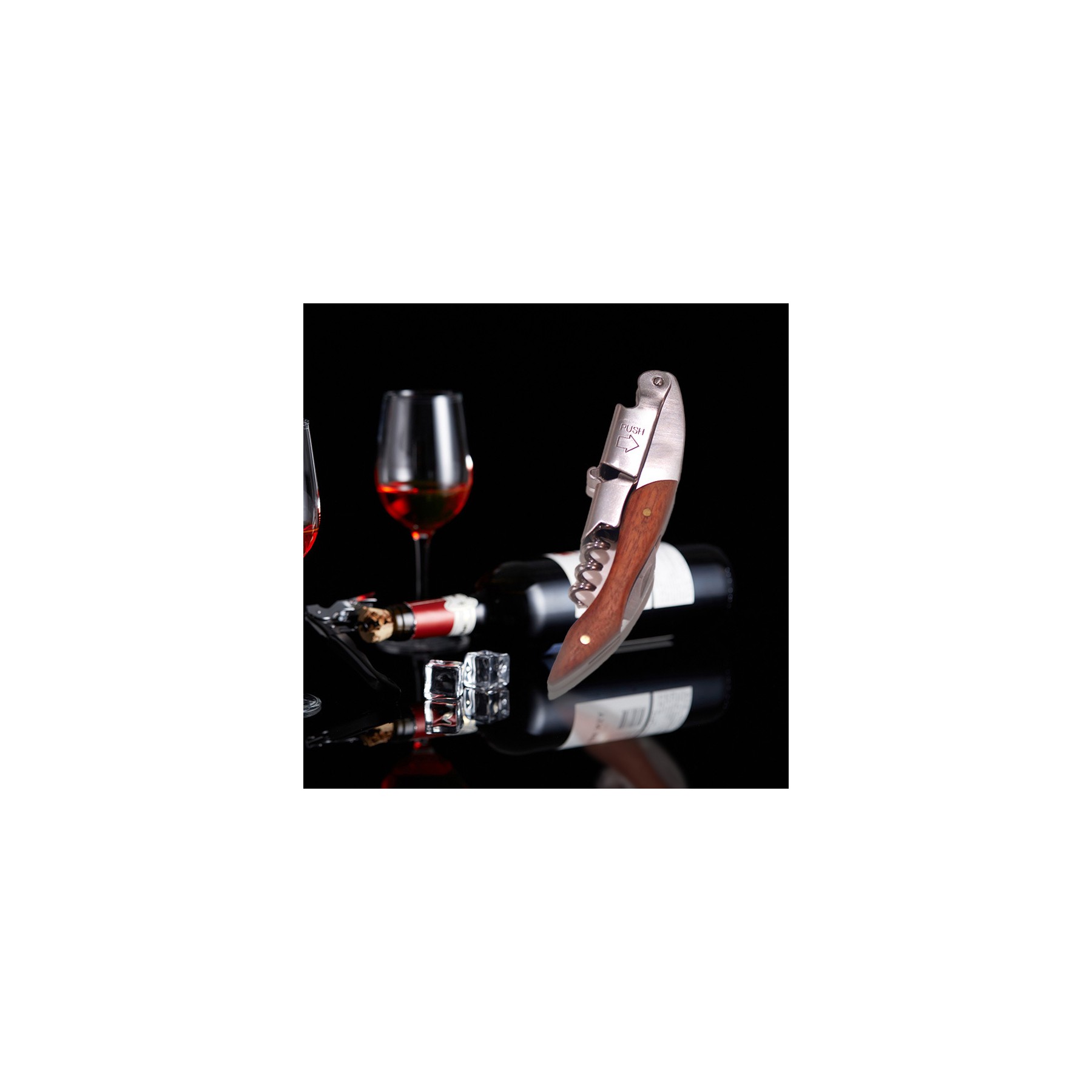 3-In-1 Stainless Steel Wine Bottle Opener 2