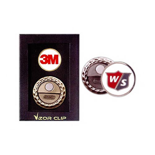 Prestige Series Round Dimpled Visor Clip 1