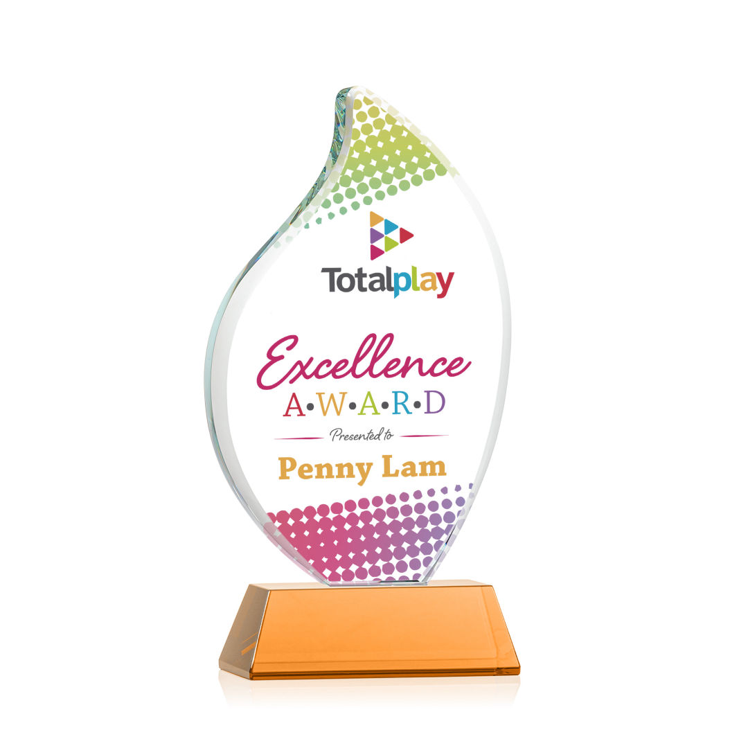 Odessy Flame Vividprint™ Award on Newhaven - Amber 4