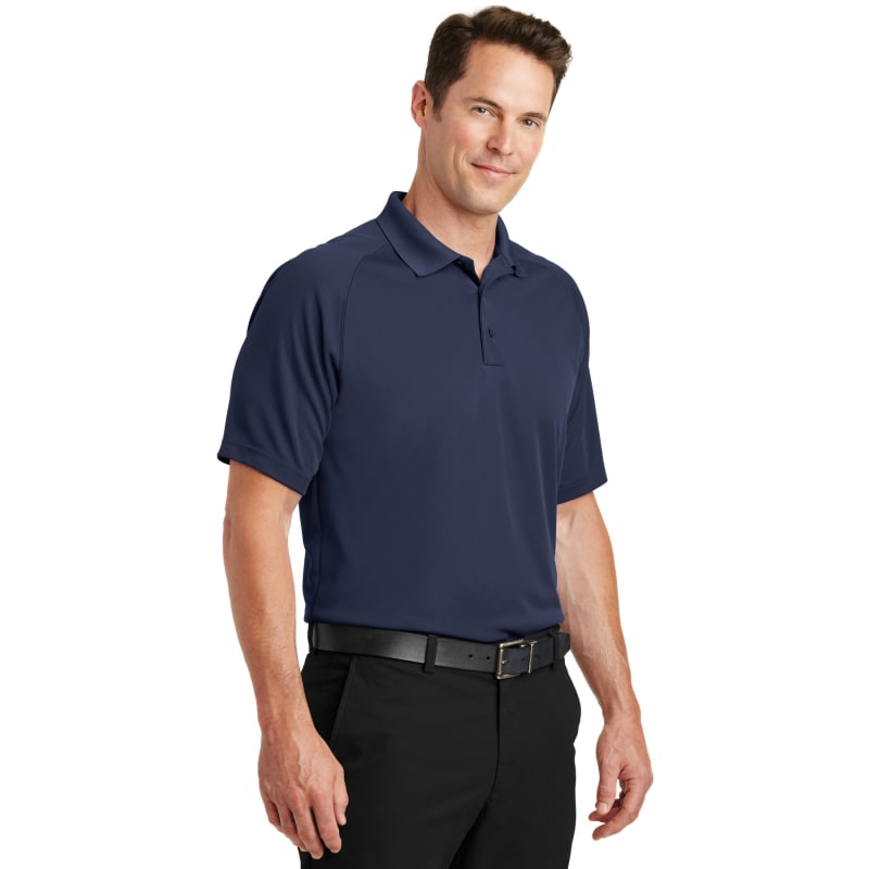 Sport-Tek Dry Zone Raglan Polo. 26