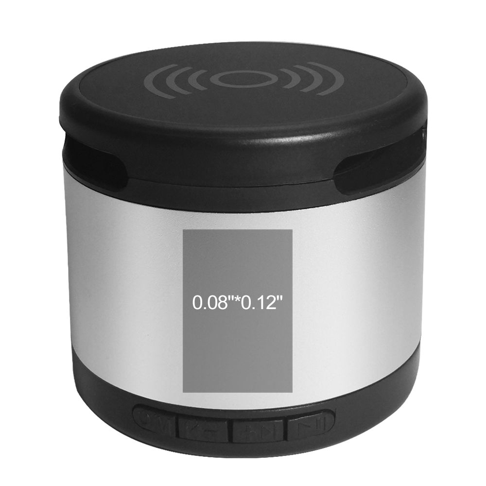 Jones Metal Bluetooth Speaker w/ Wireless Charging Pad